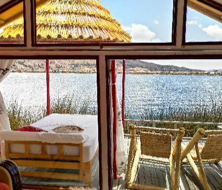 Uros Qhota Uta Lodge Пуно Екстериор снимка