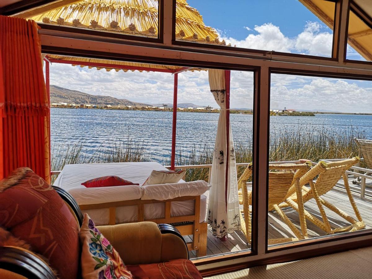 Uros Qhota Uta Lodge Пуно Екстериор снимка