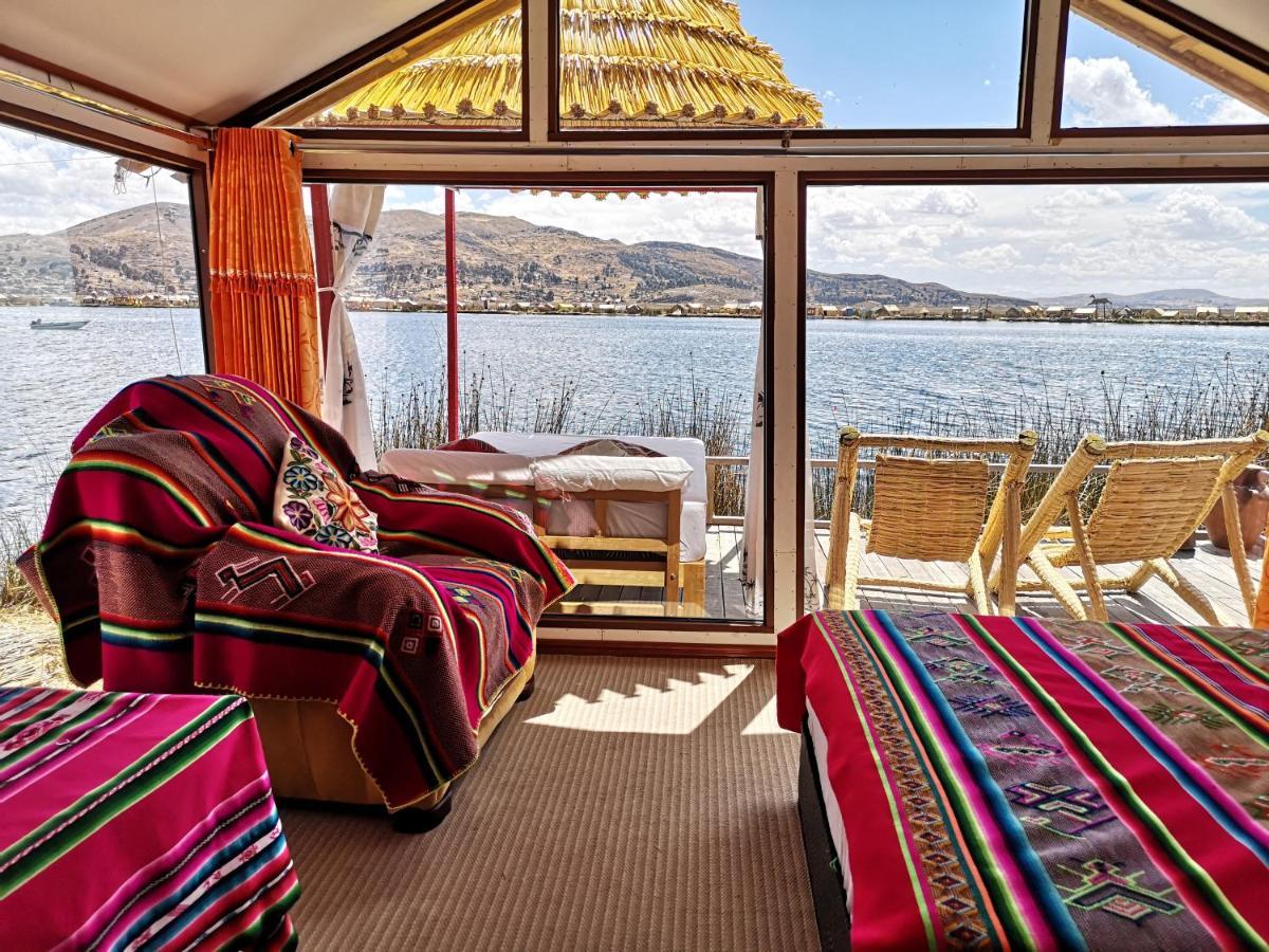 Uros Qhota Uta Lodge Пуно Екстериор снимка